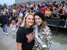 Mrs. Harnett at Homecoming Game