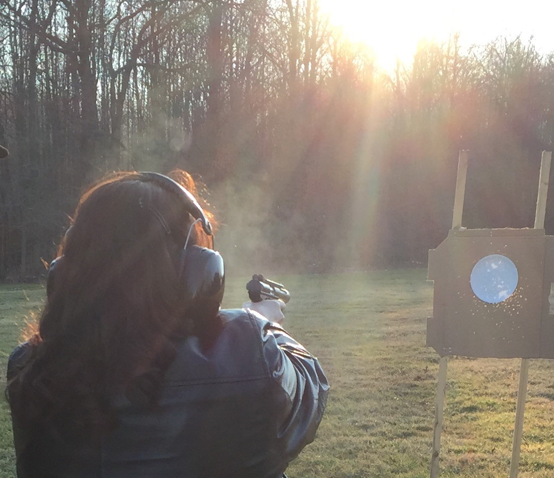 Calculating bullet trajectory while compensating for the sun in my eyes and single digit temperature