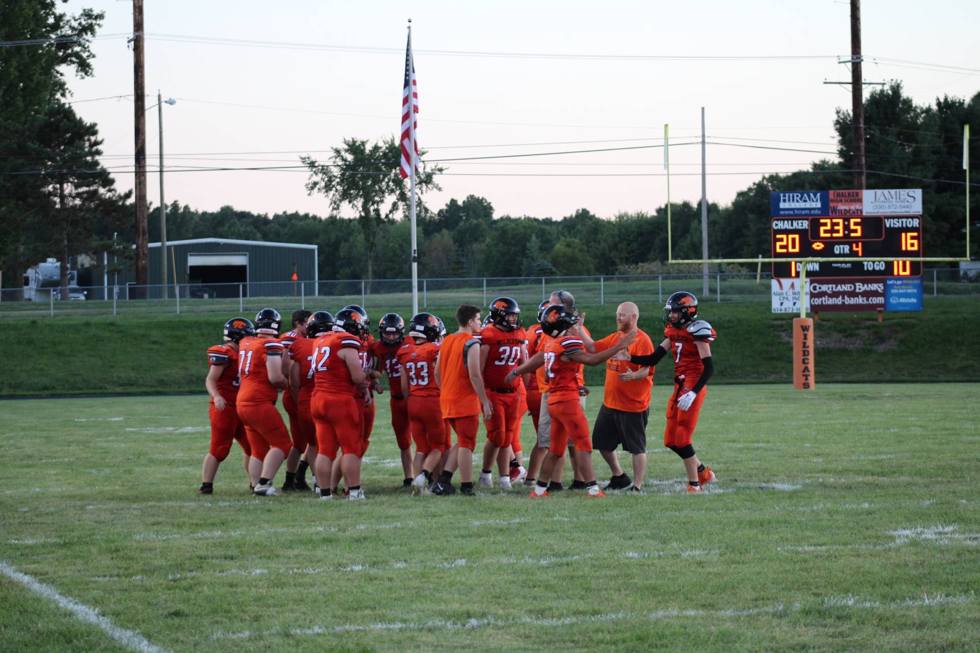 Football Team vs Waterloo