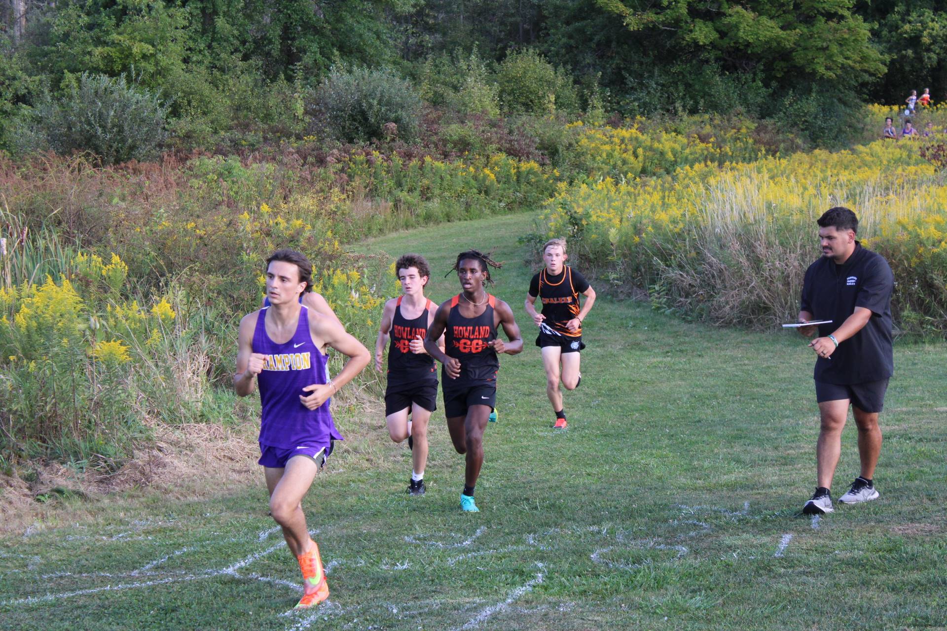Cross Country Meet at Champion