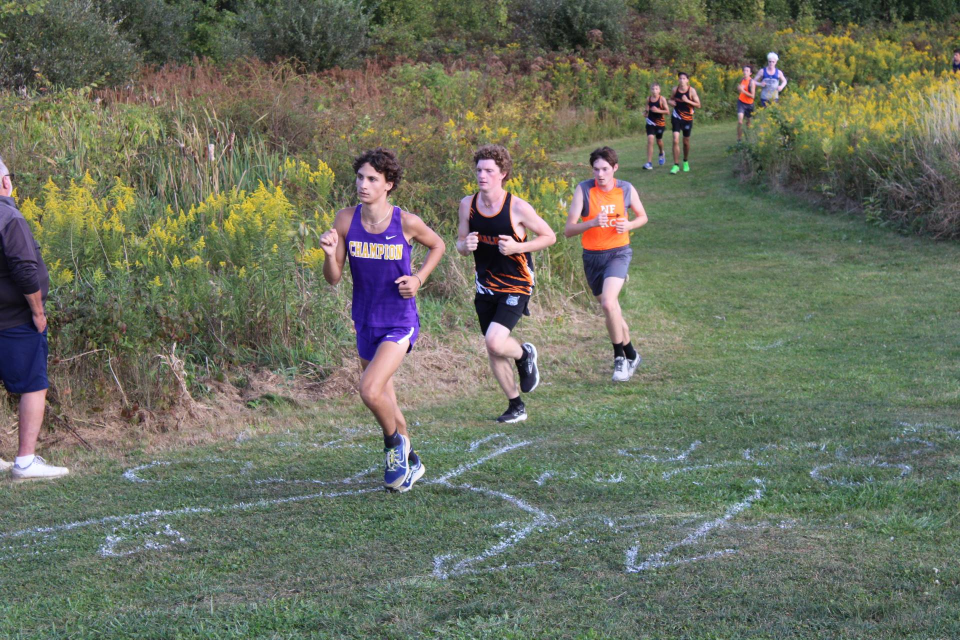 Cross Country Meet at Champion
