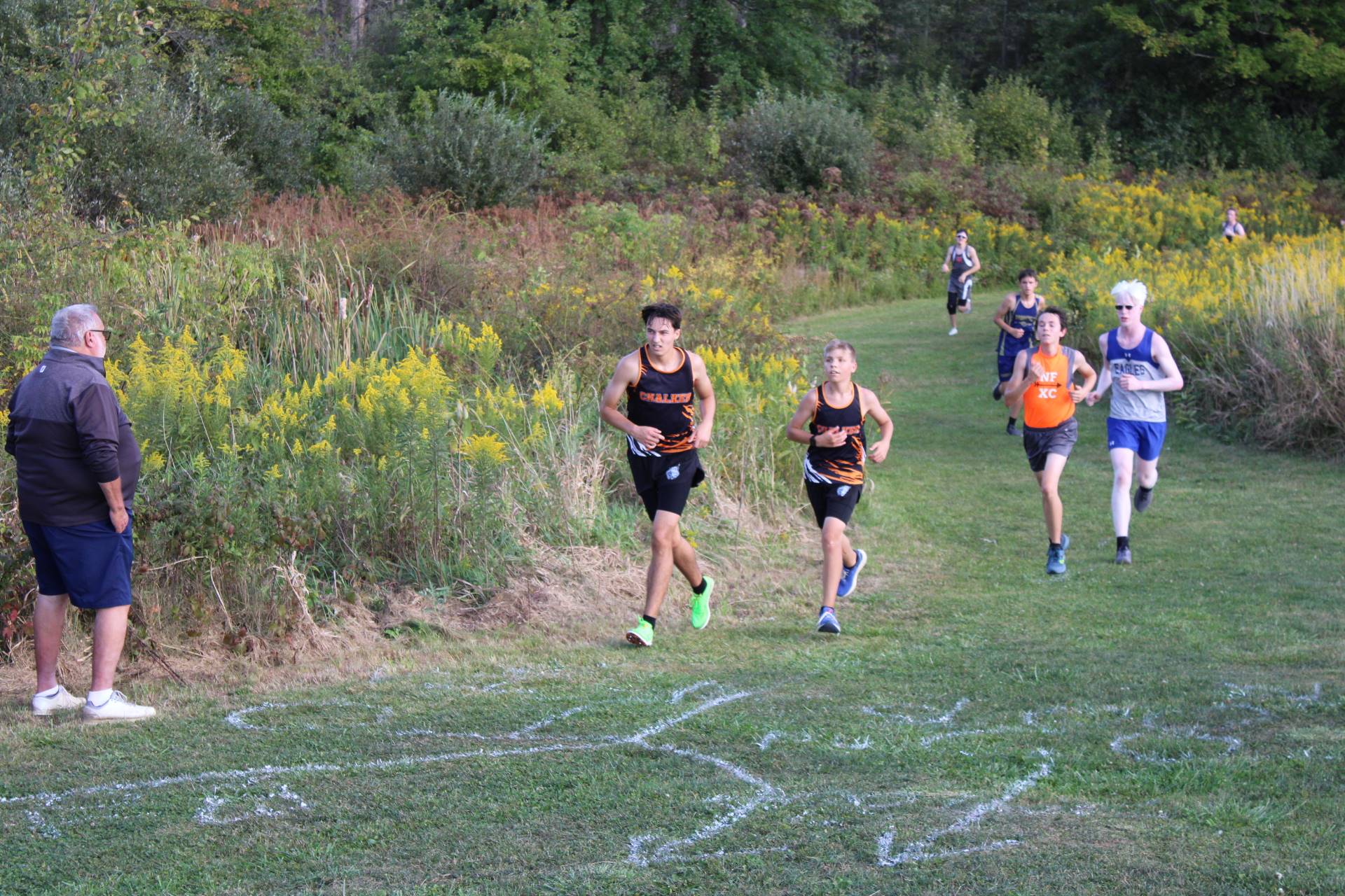 Cross Country Meet at Champion